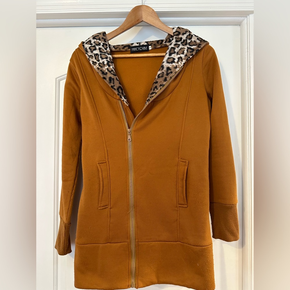 Hooded cardigan